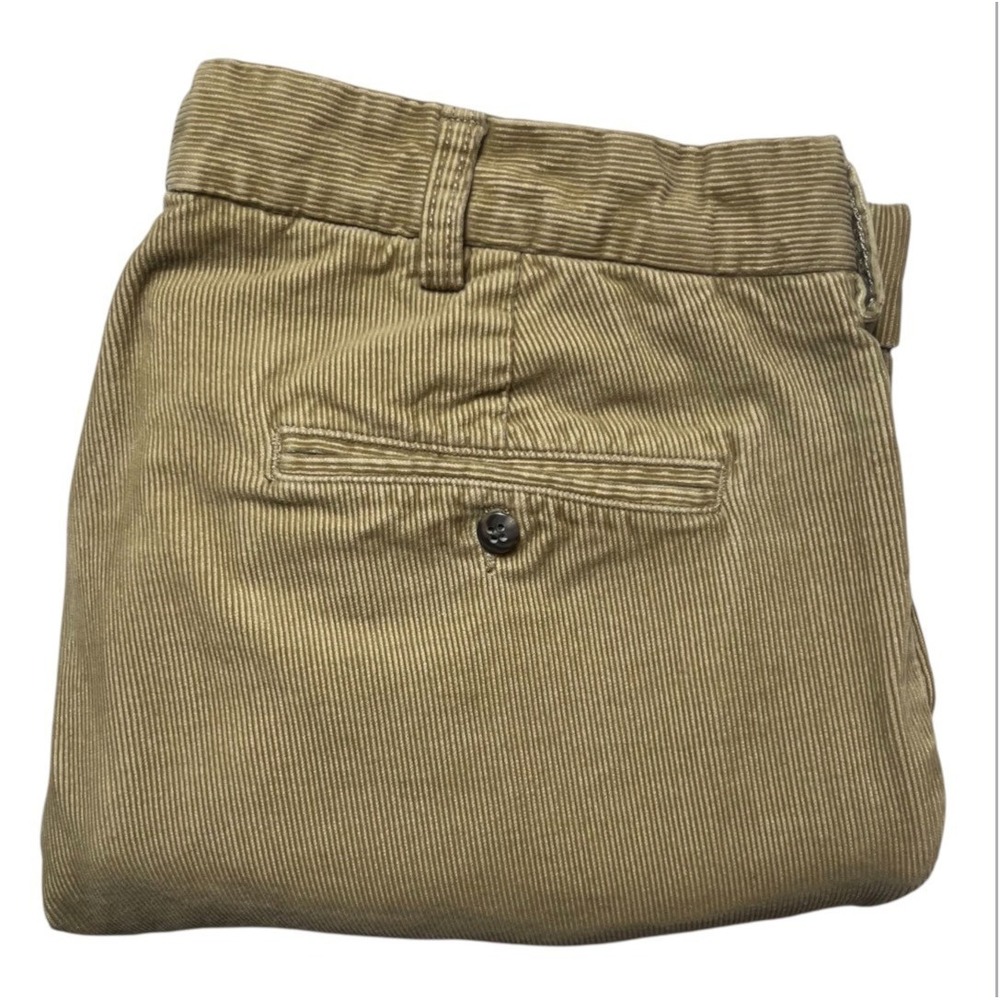 VTG Polo Ralph Lauren Mens Sz 36x30 Corduroy Pleated Hammond Pants Cotton-2204